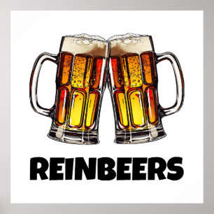 Poster Bières de Noël Reinbeers
