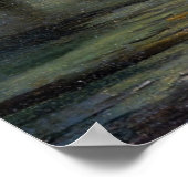 Poster Bierstadt - Camp de pêche et de chasse, Alaska (Coin)