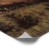 Poster Bierstadt - Le glacier Morteratsch, (Coin)