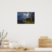 Poster Bierstadt Mont Starr King Yosemite Peinture (Cuisine)