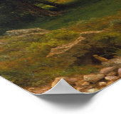 Poster Bierstadt Montagnes Rocheuses Landers Peak Peak (Coin)