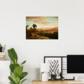 Poster Bierstadt - Pays de la rivière Wind (Bureau à domicile)