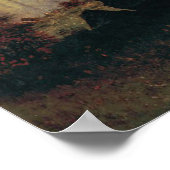 Poster Bierstadt Peinture Paysage Montagne Rocheuse (Coin)