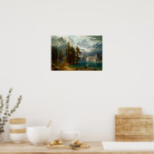 Poster Bierstadt Sierra Nevada Peinture (Cuisine)