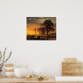 Poster Bierstadt - Western Kansas (Cuisine)