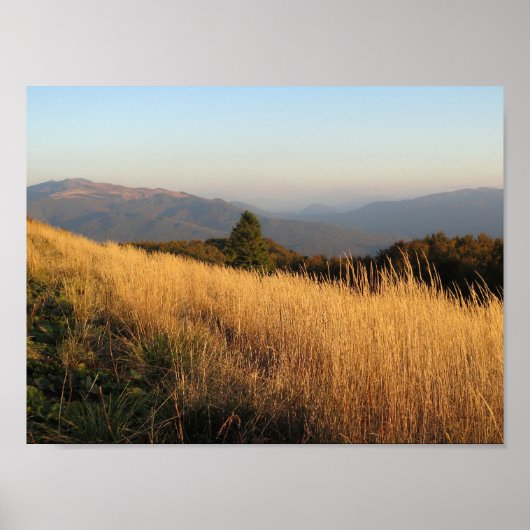 Poster Bieszczady Połonina Caryńska (Devant)