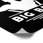 Poster Big Back Certified Big Back Design Bodybuilding Bi (Coin)