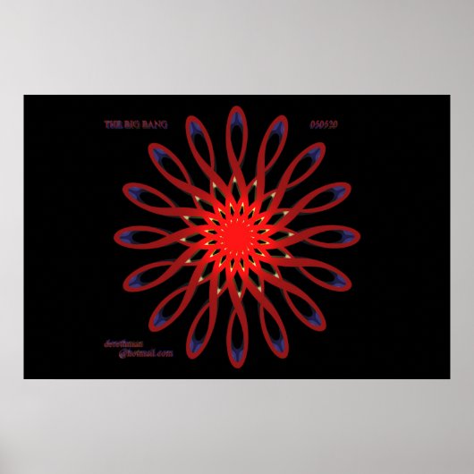 Poster Big Bang (impression) (Devant)