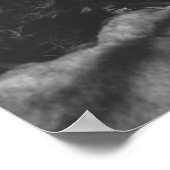 Poster Big Bear Lake, CA Highway au-dessus du barrage (Coin)