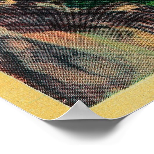 Poster Big Bear Lake Vue sur Rim o' World Drive (Coin)