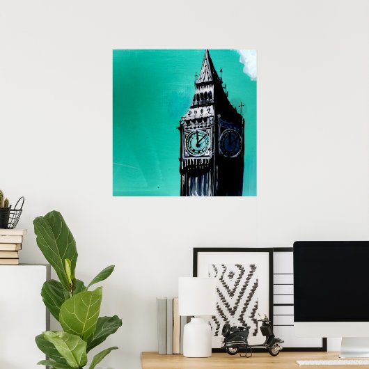 Poster Big Ben (Bureau à domicile)
