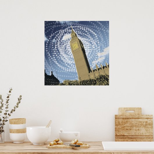 Poster Big Ben (Cuisine)
