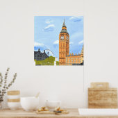 Poster Big Ben (Cuisine)