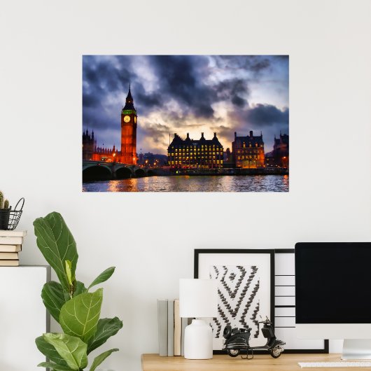 Poster Big Ben (Bureau à domicile)