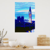 Poster Big Ben (Cuisine)
