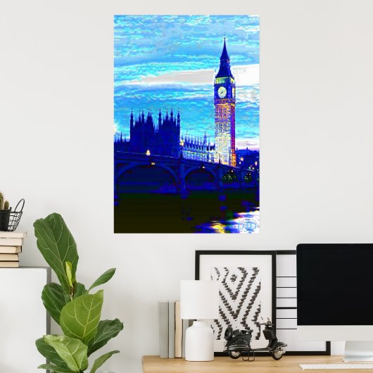 Poster Big Ben (Bureau à domicile)