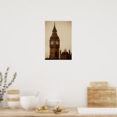 Poster Big Ben (Cuisine)