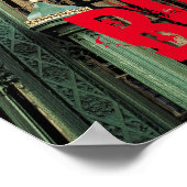 Poster Big Ben à Westminster Londres cadeau (Coin)