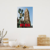 Poster Big Ben à Westminster Londres cadeau (Cuisine)