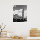 Poster Big Ben Clocktower (Cuisine)