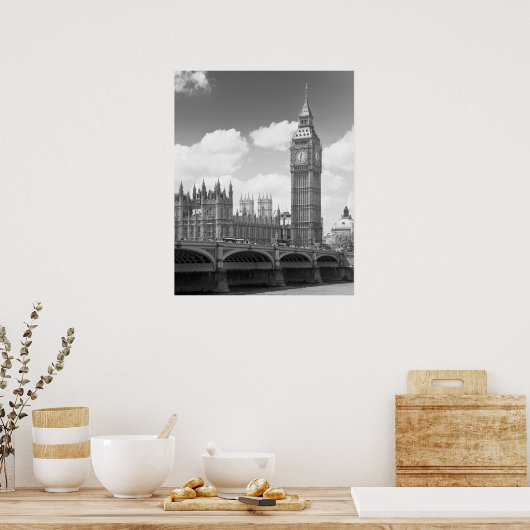 Poster Big Ben Clocktower (Cuisine)