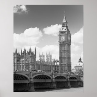 Poster Big Ben Clocktower