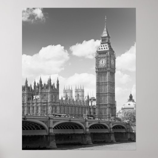 Poster Big Ben Clocktower (Devant)