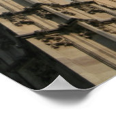 Poster Big Ben - copie de toile de Londres (Coin)