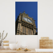 Poster Big Ben - copie de toile de Londres (Cuisine)