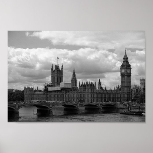 Poster Big Ben et le Parlement (Londres) (Devant)