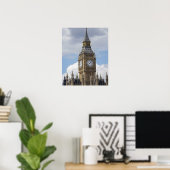 Poster Big Ben et les Chambres du Parlement, Londres, (Bureau à domicile)
