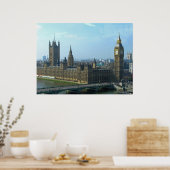 Poster Big Ben et les Chambres du Parlement - Londres (Cuisine)