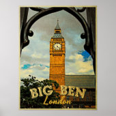 Poster Big Ben London (Devant)
