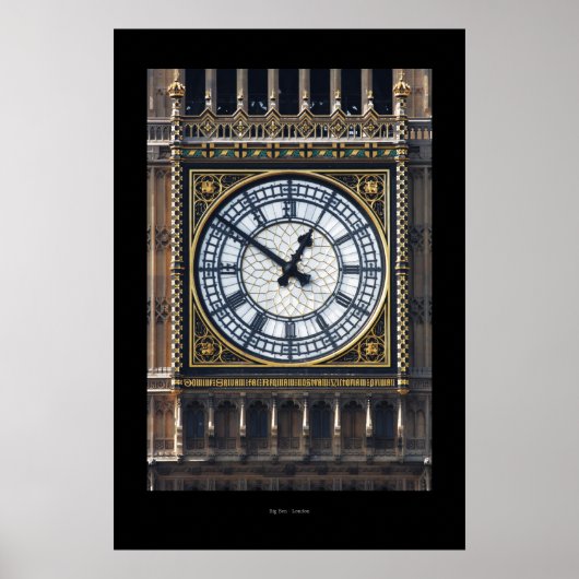 Poster Big Ben - Londres (Devant)