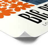 Poster Big Ben Londres Angleterre Voyage abstrait art flo (Coin)