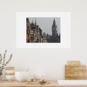 Poster Big Ben survole la ligne d'horizon (Cuisine)