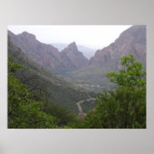 Poster Big Bend Canyon (Devant)