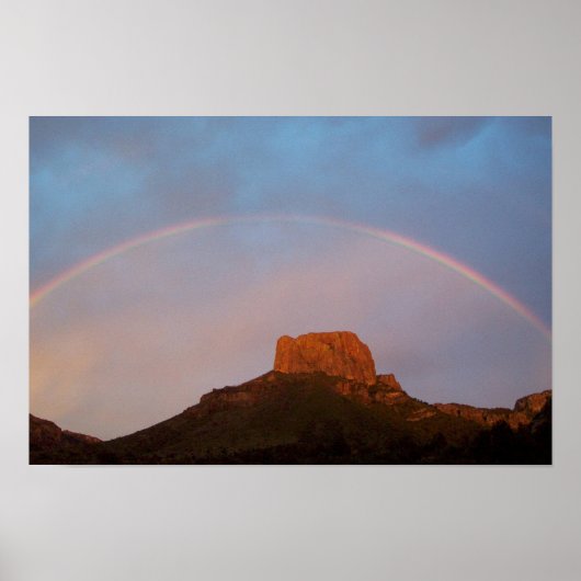 Poster Big Bend - Casa Grande Rainbow (Devant)
