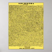 Poster Big Bertha Maze (Devant)