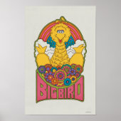 Poster Big Bird | Psychédélique (Devant)