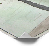 Poster 'Big Black Horse And A Cherry Tree' (Coin)