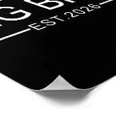 Poster Big Bro Est. 2026 New Big Brother Pregnancy Announ (Coin)