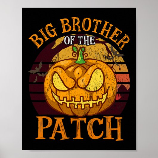 Poster Big Brother Du Groupe Patch Family Halloween (Devant)
