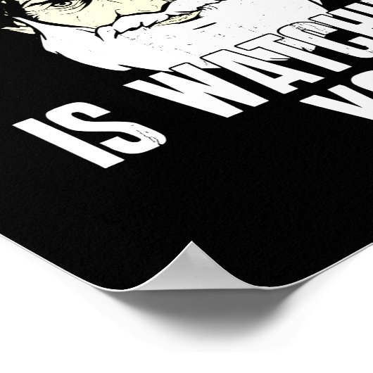 Poster Big Brother Santa Claus Vous Regarde (Coin)