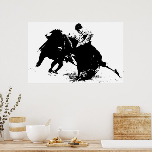 Poster BIG Bull Fighter (Cuisine)