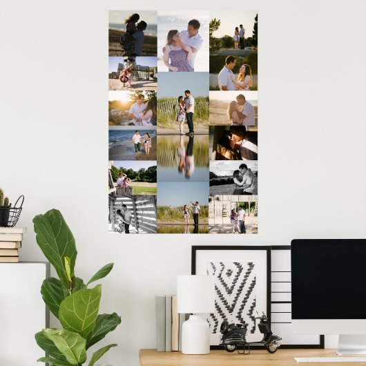 Poster Big Collage (Bureau à domicile)