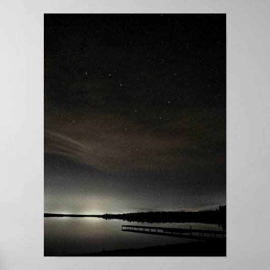 Poster Big Dipper Night Sky (Devant)