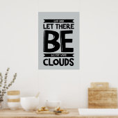 Poster Big Fat Clouds Premium (Cuisine)