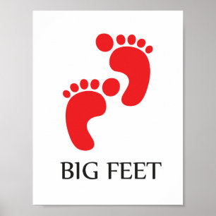 Poster Big Feet