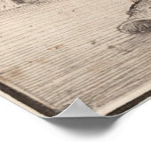 Poster Big Fish Mange Little Fish par Pieter Bruegel (Coin)